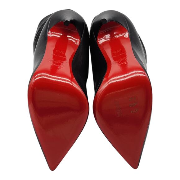 Christian Louboutin Ishtar 120 Stiletto Boots - Leather - Black 35.5 5 US $1995 - Picture 6 of 7